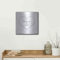 thumbnail image 5 of Luxe Metal Art 'Forever & Ever Amen' by Susan Ball, Metal Wall Art, 12"x12", 5 of 9