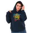 thumbnail image 3 of PACMAN Vintage Retro Video Game Unisex Plus Size Hoodie Brisco Brands 5X, 3 of 6