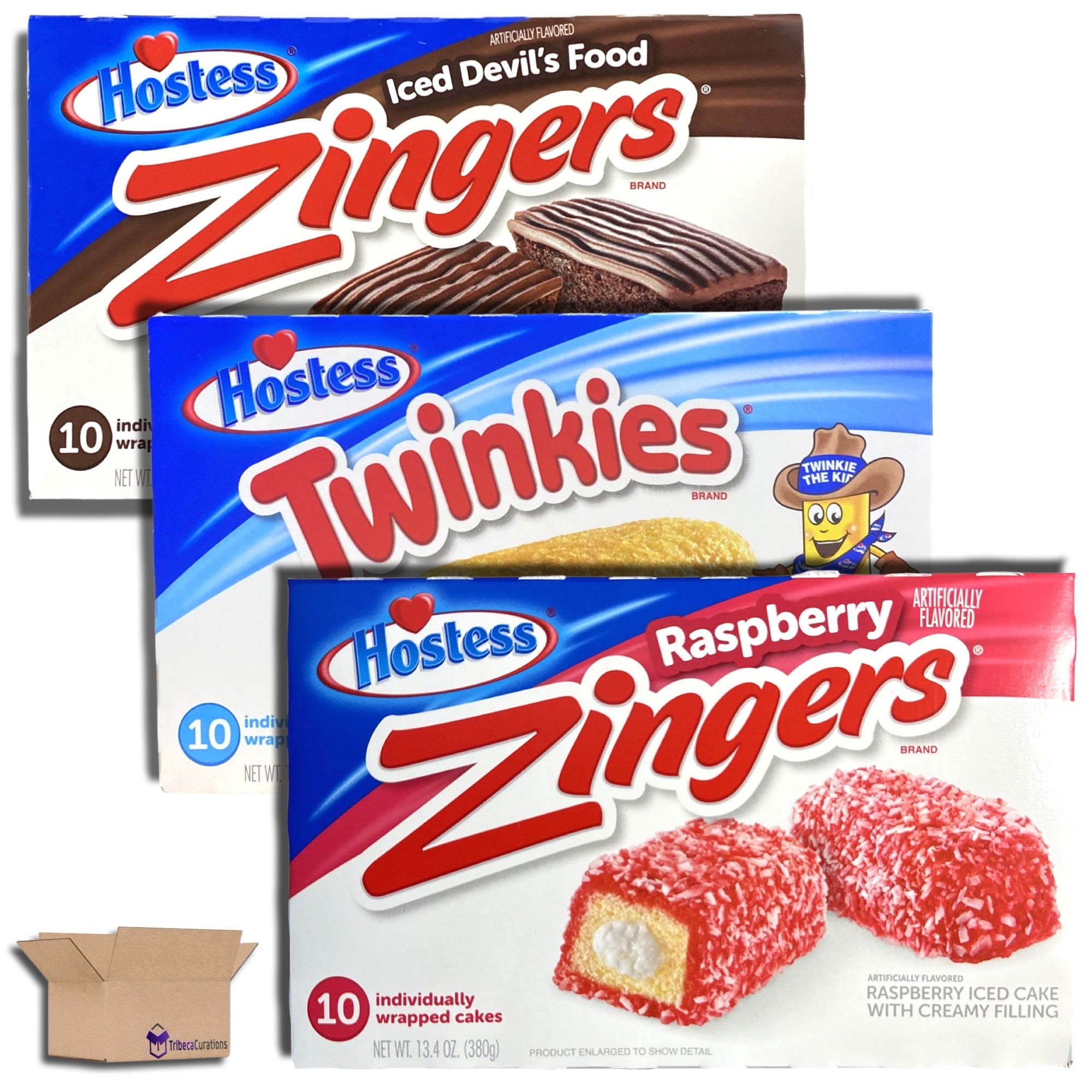 Hostess Twinkie Variety Pack with Zingers Three Flavors Original