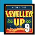 thumbnail image 1 of Tarjeta de cumpleaños Stuff4 Leveled Up 9.º cumpleaños 14,5 cm, 1 of 7