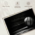 thumbnail image 6 of Elephant Stock Basketball Wall Art - Horizontal Canvas Wall Art - Living Room Wall Decor - Sports Canvas - Black And Gray Decor - 51" x 34", 6 of 8