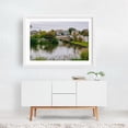 thumbnail image 2 of Sunset Lake No. 2 - Asbury Park New Jersey Photography Bridge Scenic Landscape Autumn Architecture Water Nature White Framed Wall Art Print 5 x 7 inches, 2 of 3