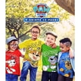 thumbnail image 7 of Paw Patrol Boys' 4-Pack Graphic T-Shirts - Featuring Rubble, Chase & Marshall - Toddler Birthday Outfit (5T) - Red, Blue, Yellow, Green Short Sleeve, 7 of 7