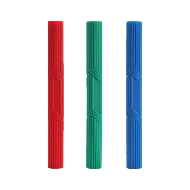 Barra de mano giratoria de 3 piezas, de fortalecimiento, ejercitador de mano flexible y antideslizante, barra de resistencia para entrenamiento