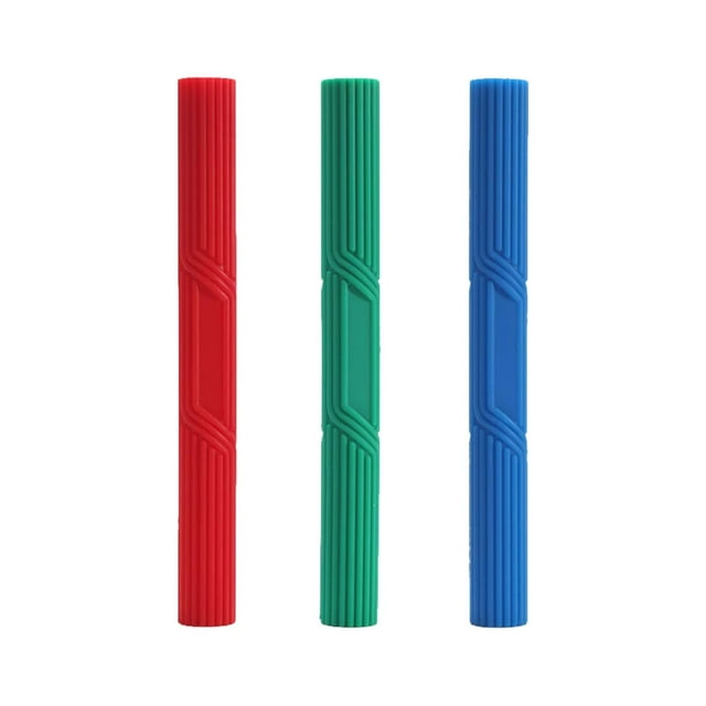 Barra de mano giratoria de 3 piezas, de fortalecimiento, ejercitador de mano flexible y antideslizante, barra de resistencia para entrenamiento