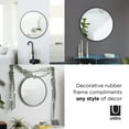 thumbnail image 3 of Umbra Hub Decorative Round Wall Mirror, 3 of 10
