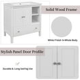 30" Freestanding Bathroom Vanity Without Sink,Only Base, Bathroom