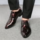 thumbnail image 1 of Zapatos de boda de cuero con cordones brillantes a la moda para hombre, zapatos de negocios Wmkox8yii  123q2044, 1 of 1