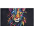 thumbnail image 2 of Leopard Cheetah Colorful 3 Ring Binders 1.5 inch Hardcover File Folders with Interior Pockets A4 Size Organizer for School Office Hospital Set of 2, 2 of 8