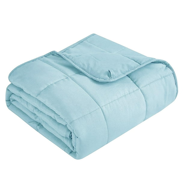 Manta con Peso Topcee para Adultos Tamaño Twin 6.8 kg Suave y Fresca