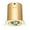 Plated Brass/Polished Brass, variant on BO-201-BS-Cal Lighting-1 Light Mini Recess Can with Housing-5.75 Inches Tall and 3.75 Inches Wide-Brushed Steel Finish