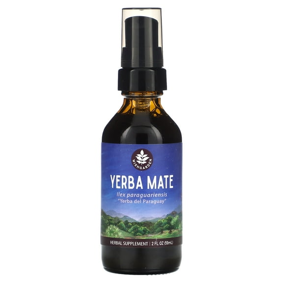 WishGarden Herbs Yerba Mate, 2 fl oz (59 ml)