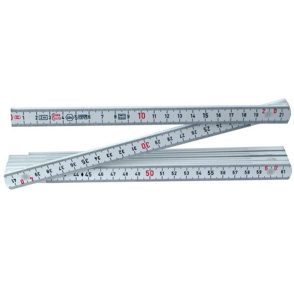 Wiha 61602 MaxiFlex Folding Ruler, Metric, Outside Reading