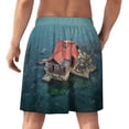 thumbnail image 2 of Rod Wave Album Men's Pajama Pants Sleepwear Lounge Shorts Bottoms Summer Daily Cozy Soft Ice Silk Pajama Shorts Lightweight Home Beach Shorts, 2 of 8