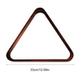 thumbnail image 3 of Triangle Billiard Rack Frame Triangle Pool Positioning Rack Setting Rack Frame Tripods Billiard Holder Rack, 3 of 9