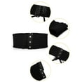 thumbnail image 2 of INSPIRE CHIC Women's Wide Elastic Stretchy Waist Belts Button Belt Dress Decoration, 2 of 5