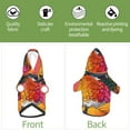 thumbnail image 6 of Honeii Hip Hummingbird In Jacket Print Small Dog Hoodies Pet Hooded Sweatshirts Fall Winter Puppy Cat Sweaters Warm Clothes for Small Dogs Outfits Costume-Large, 6 of 7