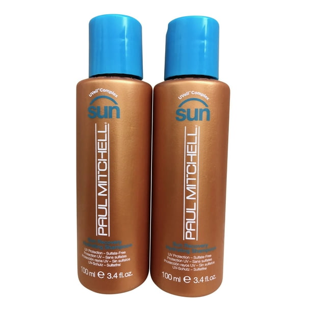 Paul Mitchel Sun Recovery Hydrating Shampoo 3 4 Oz Travel Set Of 2 Walmart Com Walmart Com