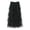 Black, variant on Women's A-Line Fairy Patterned Elastic Waist Ruffle Tulle Layered Midi Skirt