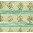 thumbnail image 4 of oneOone Organic Cotton Poplin Twill Fabric Chevron & Tree Block Print Fabric By The Yard 42 Inch Wide, 4 of 4