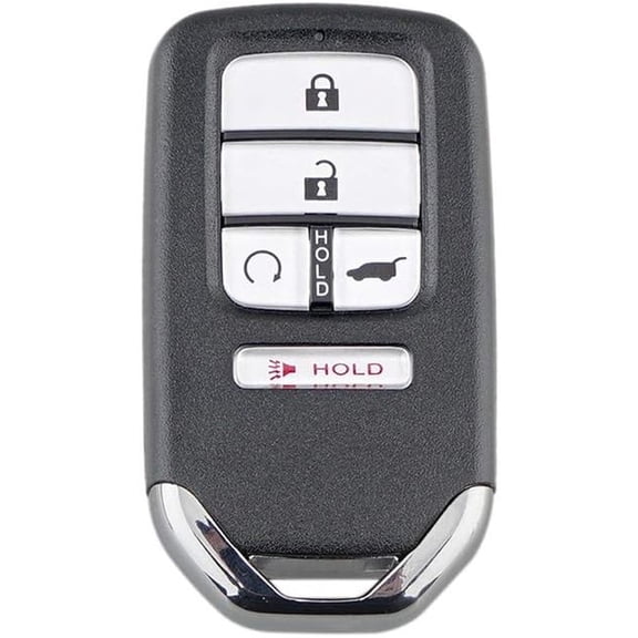 Easy to Use Keyless Key Fob Remote Control Replacement for 2016 - 2020 Honda CR-V EX-L,Pilot EX-L, Elite, Touring Touring KR5V2X V44 433MHz 5 Buttons