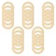 thumbnail image 3 of 25Pcs Wooden Rings for DIY Unpainted Macrame and Handmade Craft Projects, 3 of 4