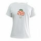 thumbnail image 2 of Camiseta de manga corta para mujer, camisetas de moda, camisetas básicas, camisetas de verano para pescar, senderismo, desplazamientos, uso diario, ca Blanco, 2 of 8