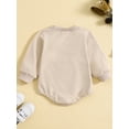thumbnail image 3 of Bagilaanoe Toddler Baby Boy Oversized Romper Sweatshirt Long Sleeve Bodysuit Letter Print Pullover 3M 6M 12M 18M 24M 3T 4T Kids Casual Tee Tops, 3 of 9