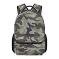 thumbnail image 2 of Jeiento Kids School Backpack Water-Resistant Green Camouflage Hunting Backpack for Boys Girls Elementary Students, 16 Inch School Bag with Multiple Organizer Pockets, 2 of 7