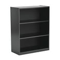 Mainstays 3Shelf Bookcase with Adjustable Shelves, True Black Oak