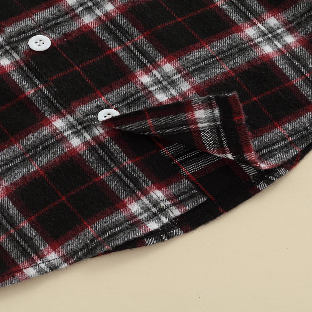 Chemise En Flanelle Bébé - Confortable Et Style à Carreaux Pour L'hiver !