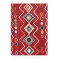 thumbnail image 2 of Safavieh Farmhouse Beulah Tribal Polyester Area Rug, Red/Gold, 2'7" x 5', 2 of 10