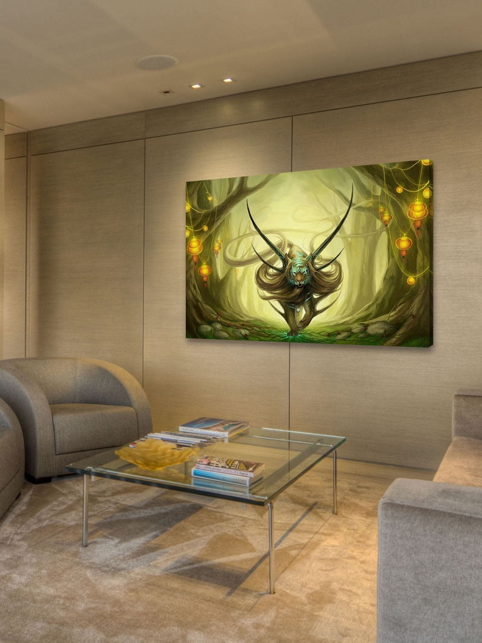 Marmont Hill "God of Evanescence" Painting Print on Canvas