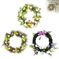 thumbnail image 6 of JHEHF 2026 Easter Wreaths for Front Door Easter Egg Door Wreath Spring Farmhouse Party Window Fireplace Mantle Wall Outdoor Indoor Decorations 11.8inch, 6 of 6