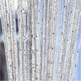 thumbnail image 3 of String Door Curtains Panel, Fly Screen Curtain, Doorways Divider for Window Decorative 100x200cm (White), 3 of 5