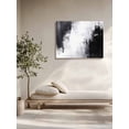 thumbnail image 5 of Black Gray White Wall Art for Living Room,Canvas Picture Wall Decor for Bathroom Bedroom,Minimalism Abstract Ombre Aesthetic Painting Artwork for Office Kitchen Hallway Dining Room Home Decor 12"x16", 5 of 8