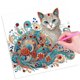 thumbnail image 1 of Kit Arte Diamantes Pintura Imitación para Pared Del Regalo, 1 of 9