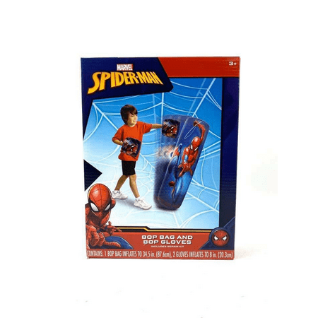 36  Spiderman Bop Bag with Gloves