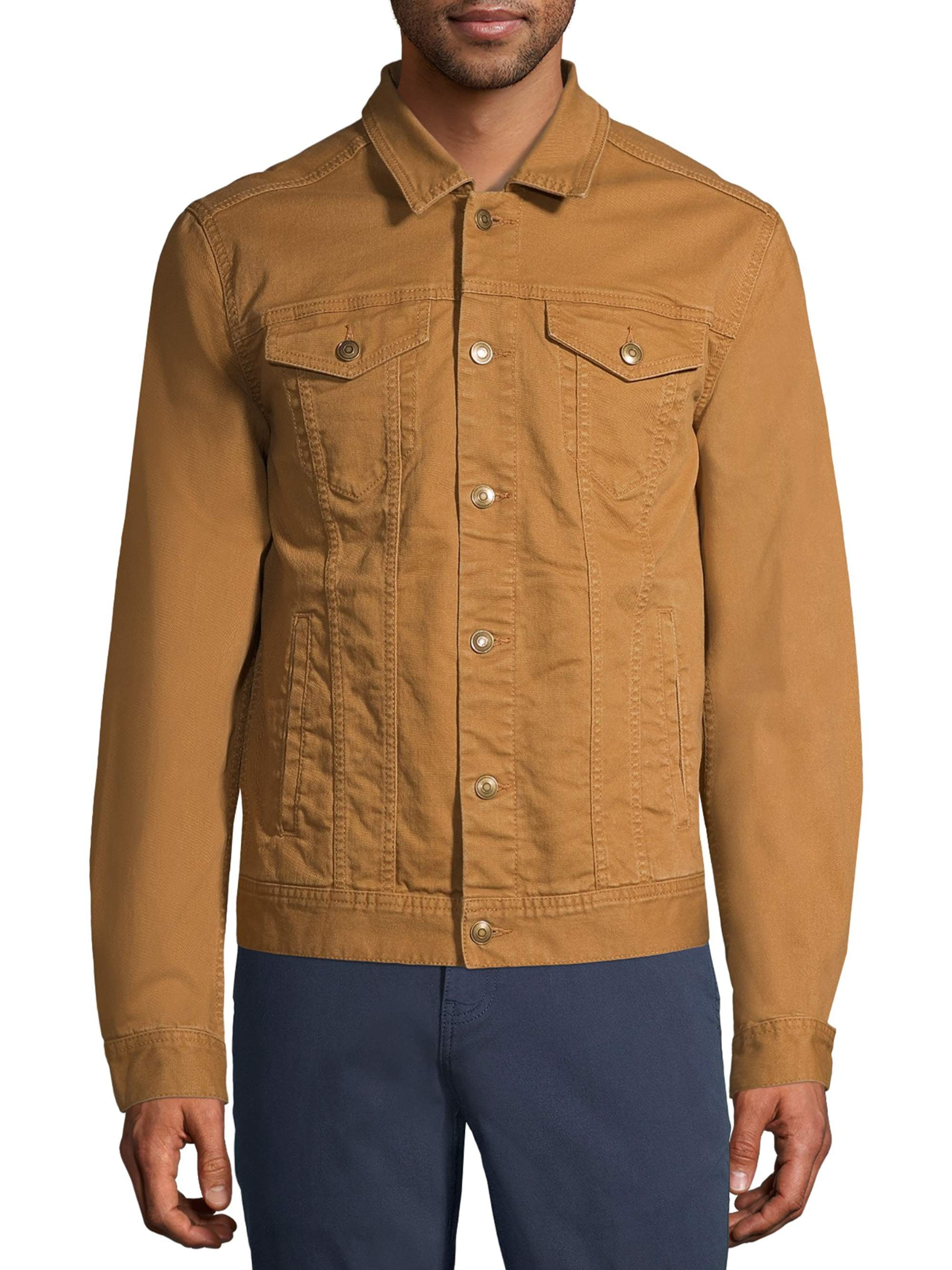 walmart denim jacket men's