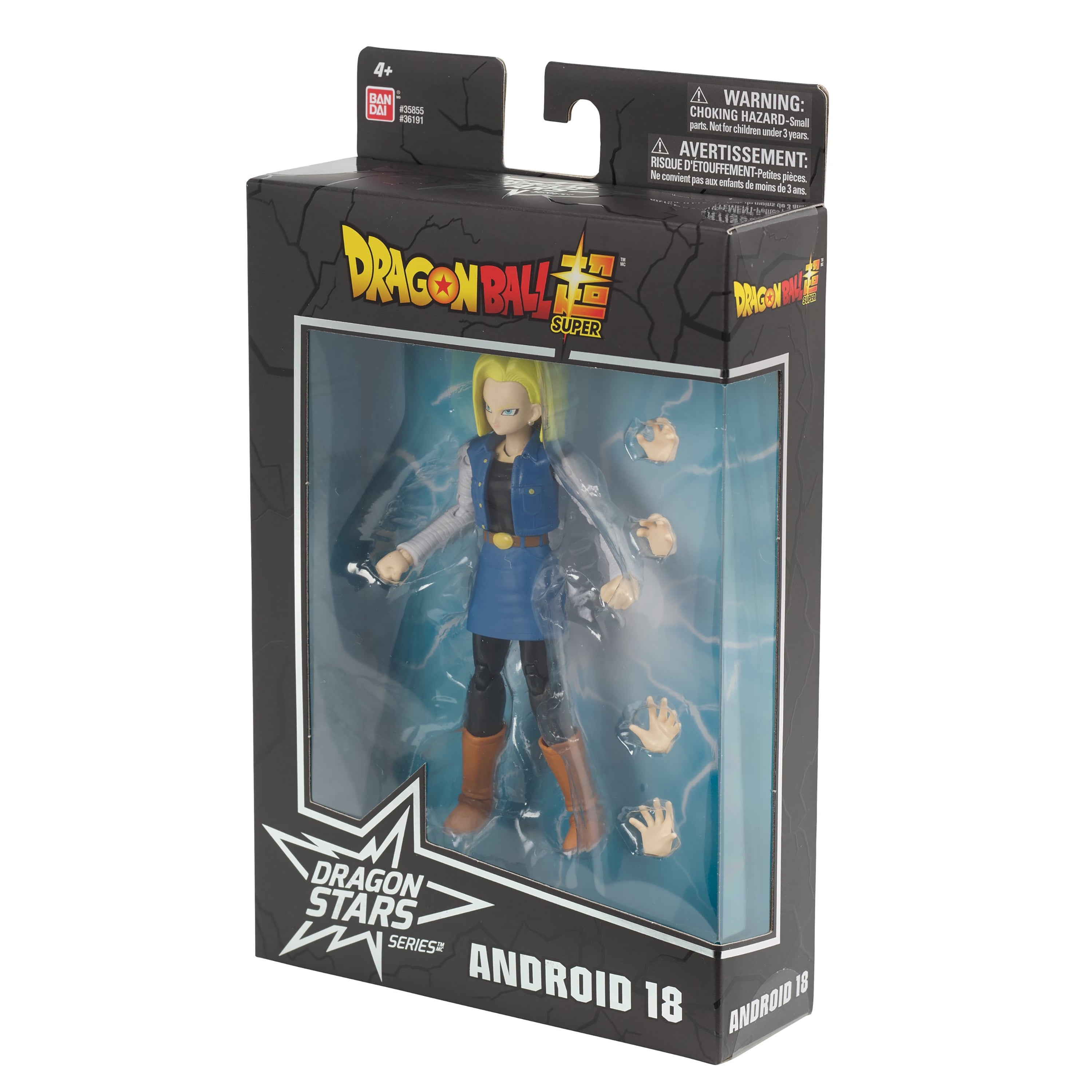 Android 18 Dragon Ball Stars Series Bandai - Barão 85408-36191, Magalu  Empresas