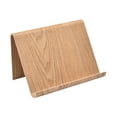 thumbnail image 1 of Soporte para Teléfono Soporte de Escritorio Porta Teléfono Base para Laptop Madera Diseño Portátil Manos Libres Adecuado para Cocina Lectura Oficina, 1 of 8
