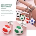 thumbnail image 3 of Football Keychains Soccer Pendants with Hanging Decorations 12Pcs Set, 3 of 4