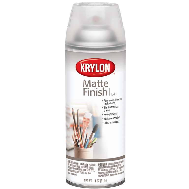 Krylon K01311007 Krylon Matte Finish Clear 11 oz Spray Paint