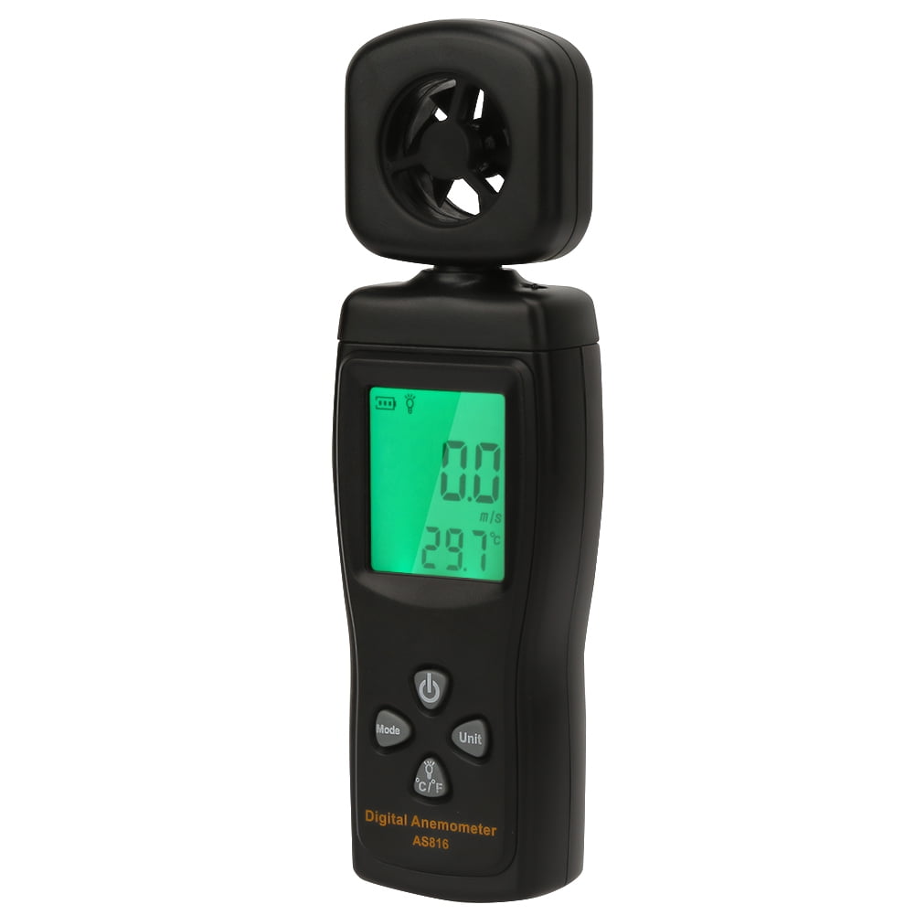 Wind Speed Gauge,SMART SENSOR AS816 Mini Anemometer Air Flow Speed