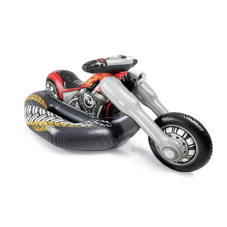 Intex 57534EP Cruiser Motorcycle Inflatable Ride-On Pool Float Toy for Ages 3 