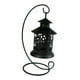 thumbnail image 1 of Linterna candeliere Candelero Linterna con soporte para decoración de bodas de del Interior Negro Colco Candelabro de hierro hueco, 1 of 8