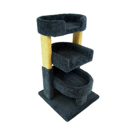 Triple Cat Perch Cats Compare Prices At Nextag New Cat Condos Round 33 Triple Perch