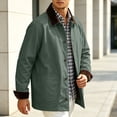 thumbnail image 6 of Rvwovn Barn Jacket for Men, Button Down Vintage Casual Work Jakcet with Patch Pockets, Spring Fall Outdoor Wear, 6 of 7