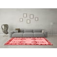 thumbnail image 3 of Ahgly Company Indoor Rectangle Oriental Red Modern Area Rugs, 2' x 3', 3 of 4