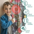 thumbnail image 3 of Blackout Kids Curtains,Pioneer Flower Floral Print Pattern Childrens Insulated Curtains Set Of 2,Bedroom Essentials,Toddler Room Decor 42"x54", 3 of 5